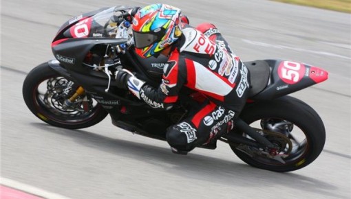 Triumph’s Fong Tied For Dynojet Pro Sportbike Championship Lead Heading Into Finale