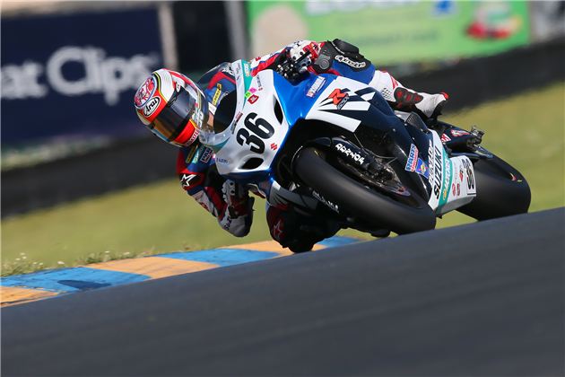 Martin Cardenas (36) in action at Sonoma Raceway. Photo by Brian J. Nelson.